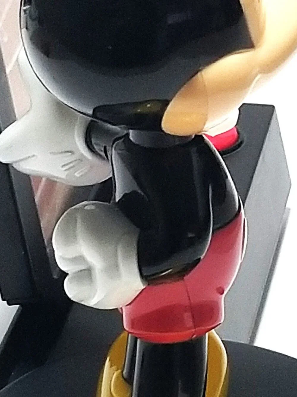 Disney Mickey Mouse Talking 4x6 Photo Frame Moving Bobble Head Works
